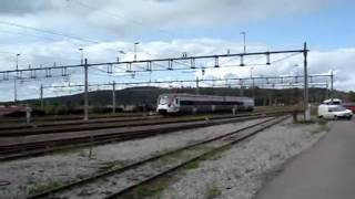 X51 9022 leaving Ludvika