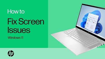 How to troubleshoot screen issues in Windows 11 | HP Computers | HP Support