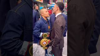 ISSAC PITBULL CRUZ FACE TO FACE WITH EL RAYO JOSE VENEZUELA!! #boxing #boxeo #ufc #lalosboxing