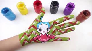 How To Draw for Kids l Pucca Coloring Pages Hand Painting l Learning Colors Video for Children