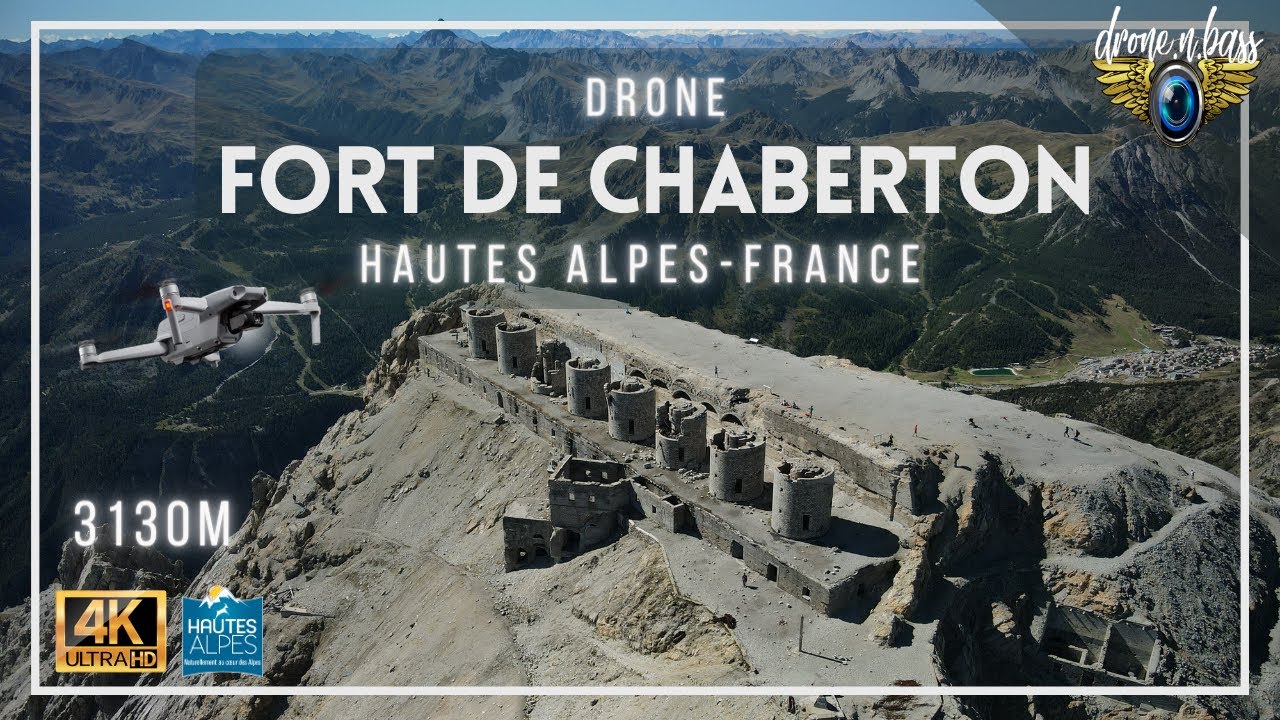 Fort de Chaberton 🇨🇵💥🇮🇹 Alt.3130m - 🇨🇵05 Montgenèvre |drone 4K| Plus haut fort militaire du monde🪖
