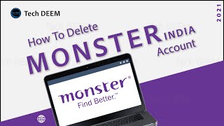 How To Delete Monster India Account | 2021