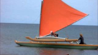 CATAMARAN at KUKIO NUI beach on the BIG ISLAND OF HAWAII - 