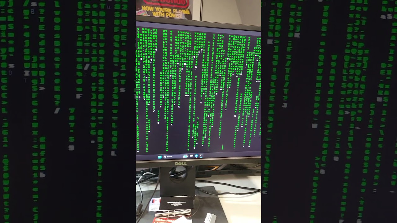 We're in the matrix! Make your PC look like the movie! 