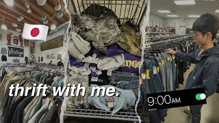 i took a japanese exchange student thrifting. 🇯🇵