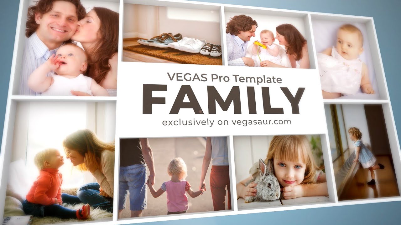 Family | VEGAS Pro Template - YouTube