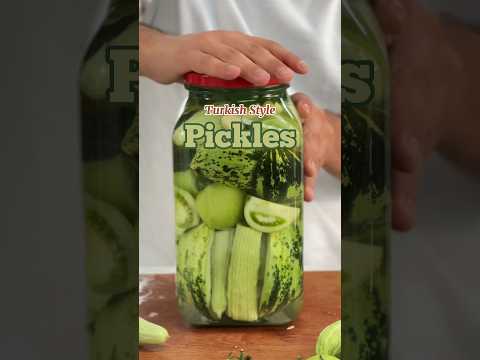 Making The Perfect Pickles In 1 Minute! | Easiest Way