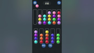 Ball Sort by Infinite Joy: Levels 5104, 5105, 5106