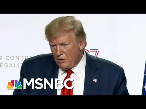 Trump Shares His Justification For Holding Next G-7 At His Own Country Club | MSNBC