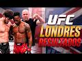 UFC LONDRES RESULTADOS DE TODAS AS LUTAS