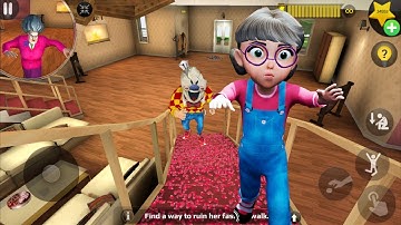 Scary Teacher 3D _ New Updater ( Gameplay Walkthrough Part 102) New Prank Funny Game Android/IOS