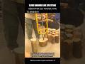 スライドハンマーの打撃で、一瞬で薪を綺麗に割る職人技 #shortvideo #viralshorts #viral #trending #woodworking #worker