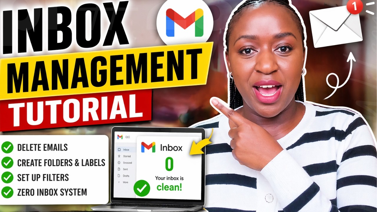 Type Fully Inbox Overwhelmed by Emails? Learn Inbox Management Like A Pro (Full Tutorial ...