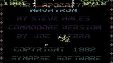 Commodore 64 Fort Apocalypse (1982) (Synapse Software)