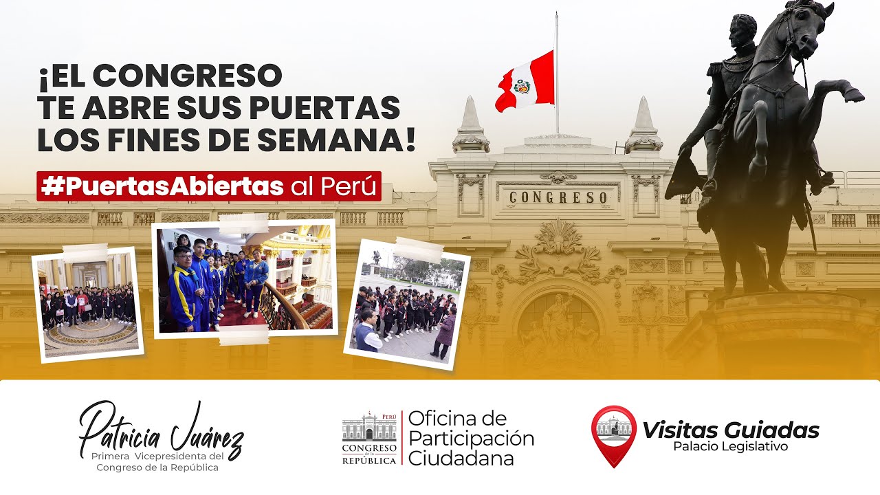¡Congreso Abre sus Puertas fines de semana! - YouTube