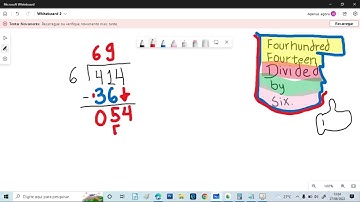 414 divided by 6  four hundred fourteen divided by six