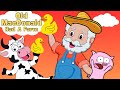 Old MacDonald Had a Farm Song - Fun Animal Sounds for Kids! 🎵🐄🐖🐓