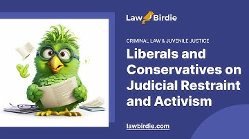Liberals and Conservatives on Judicial Restraint and Activism - Essay Example