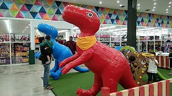 SERU!! ADA BALON DINOSAURUS BESAR - Balonku Ada Lime Versi Qosidah