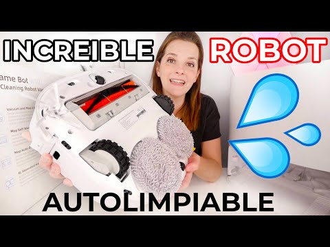 ROBOT AUTOLIMPIABLE aspirador fregona DREAME Bot W10