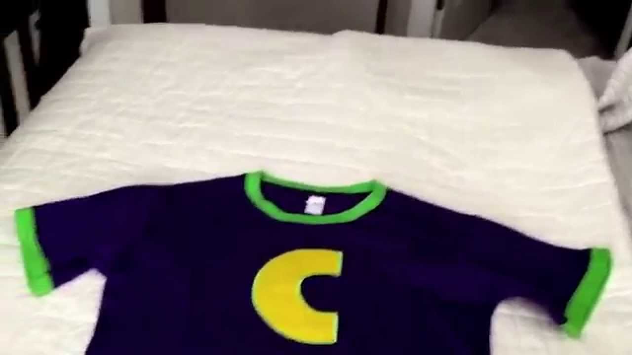 a look at my new cec avenger shirt and cool chuck pin youtube