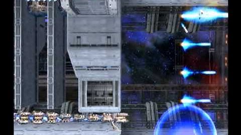 Gradius V  E-Laser and Freeway playthrough  Loop1 Stage7