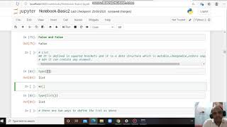 Python Basic-3 (Relational Operators and Different Data Structure-LIST)