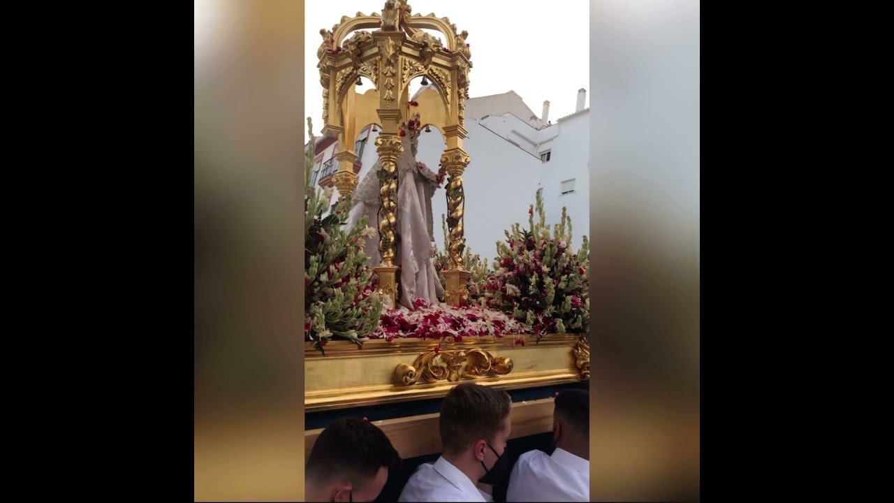 Subida Virgen de la Cruz 2021 Benalmádena pueblo.