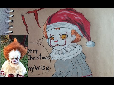 Como Dibujar a IT (ESO) Pennywise Versión Infantil | IT (nacio) PENNYWISE HOW TO DRAW