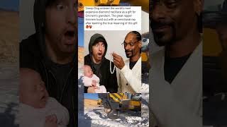 How Snoop Dogg Surprised Eminem’s Grandson With Diamonds 💎 | #shorts #eminem #rapper