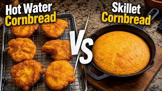 Cornbread Two Ways: Hot Water Cornbread and Skillet Cornbread
