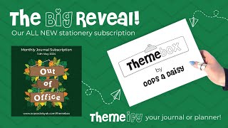 The Big Reveal - A look inside the very first THEMEBOX subscription!