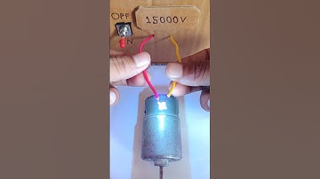 What Happens When You Apply 15,000V to a 12V 775 Motor – Shocking Results! | #shorts #dcmotor