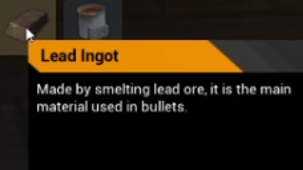 How to Smelt Lead Ingots in The Front YouTube