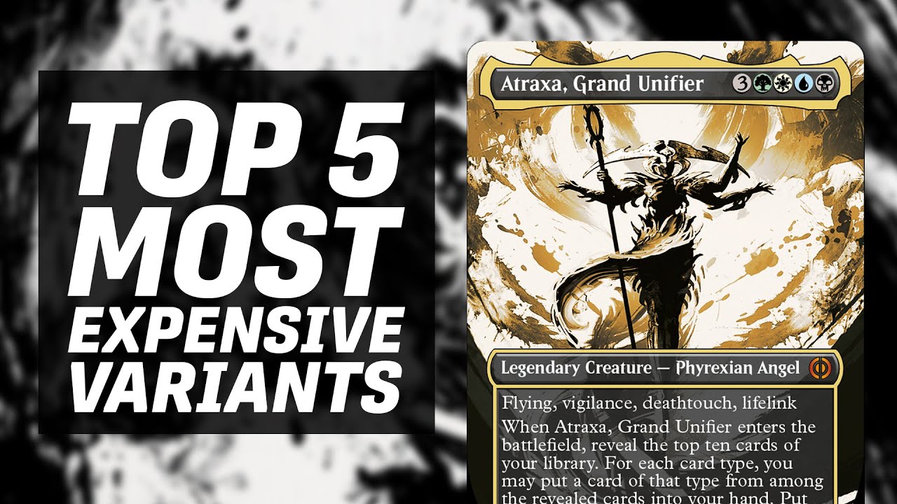 Top 5 Most Expensive Variants in All Will Be One! | Magic: The Gathering  Phyrexia All Will Be One