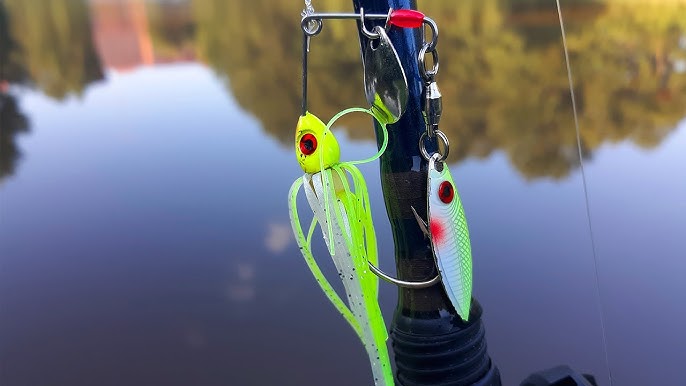 🌇 Fishing the Strike King Mini King Spinnerbait 🤴 