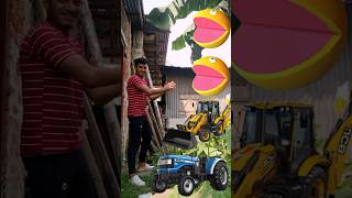 Packman to Tractor, Jcb, Roller & Truck vfx magic video #shorts