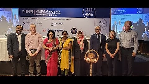 Launch of NIHR Global Health Research Centre on Non-Communicable Diseases and Environmental Change