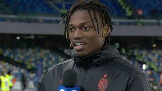 Rafael Leão on beating Napoli, Champions League and his star turn in Naples | Serie A on CBS Sports