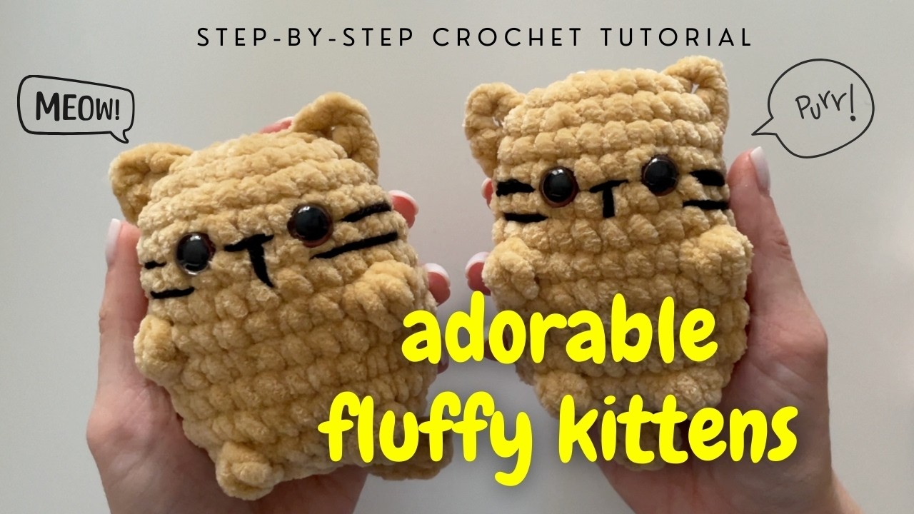 How to Crochet a Plush Cat - Secrets to Making the Perfect Amigurumi Toy!