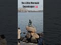 Little Mermaid Copenhagen: Iconic Harbor Statue! 🧜‍♀️🌊🇩🇰 #Shorts