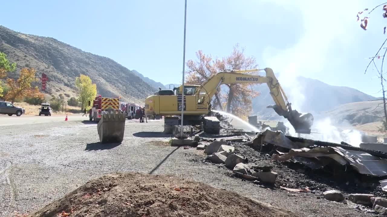 Iconic LaHood Steakhouse near Cardwell destroyed by fire YouTube