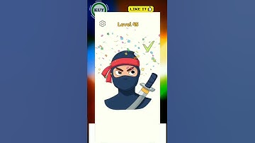 DOP 4 Level 45, Draw One Part - NEW DOP Puzzle Game - Gameplay Walkthrough Android