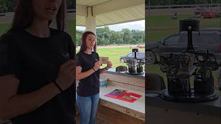 🏆💥 The Mad Chilly Dog Award: McKenzie Honors Her Dad at Champaign County Fair! ❤️🏁