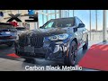 New arrival 2024 bmw x3 xdrive30i carbon black metallic on tacora red with m sport bmw x3