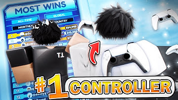 I 1v1ed The #1 Controller PLAYER In Blade Ball..