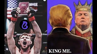 Famous Bryce Mitchell UFC champion says Trump is the Anti-Christ and Elon the False Prophet of revelation Wealth