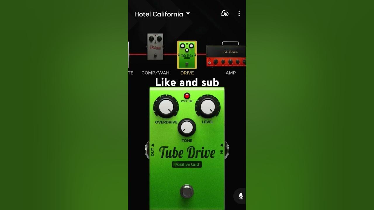 Hotel california - Tone tutorial #music #guitar #rock #vinyl #song