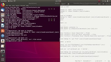 Configuración y ejecución de WordCount.java en cloudera/quickstart Docker - Ubuntu 18.04