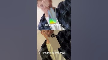 Galaxy Note 10 vs iPhone 16 Pro Max Camera Test 📸 Wait for the Winner! #TechBattle #CameraComparison